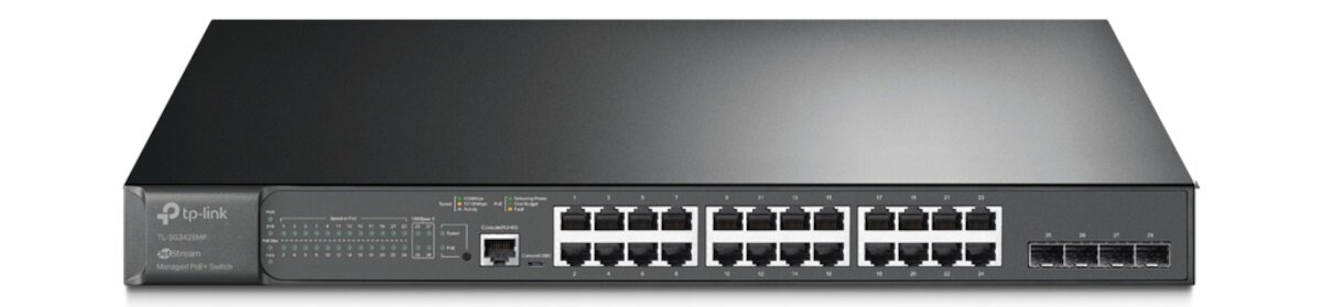 Switch TP-LINK TL-SG3428MP Wygodne sterowanie