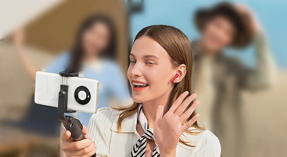 Słuchawki Huawei FreeBuds 4 ładowanie jakość dźwięk etui szumy redukcja