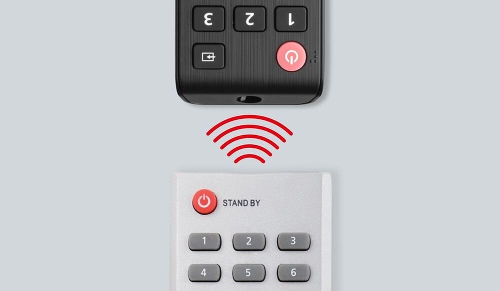 ONE FOR ALL URC 4910 pilot Samsung funkcja Learning kopiowanie komend personalizacja, Proces kopiowania sygnału z oryginalnego pilota na nowy model One For All