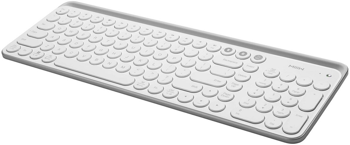 Klawiatura XIAOMI MIIIW&nbsp;MWBK01 Bluetooth Dwa tryby połączenia Dwukanałowa obsługa Uniwersalność wysoka jakość Bezprzewodowa