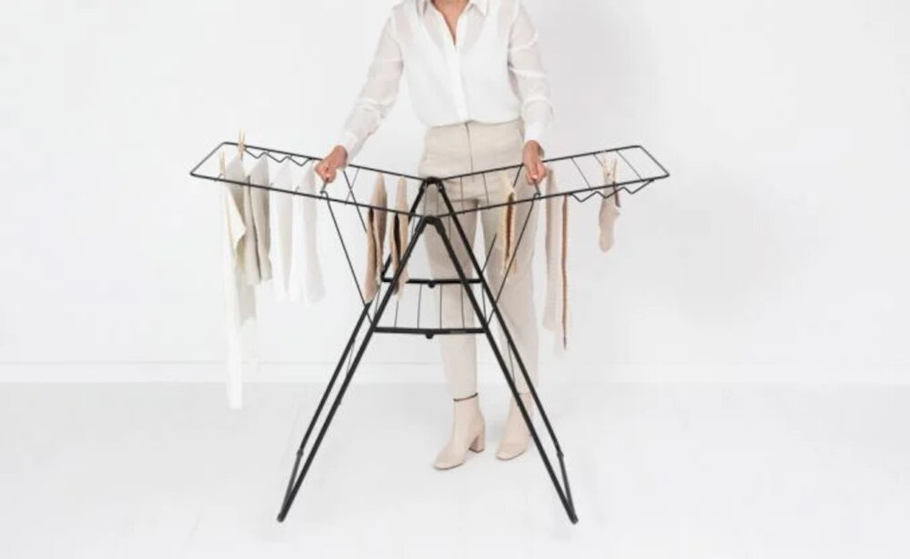 Suszarka na pranie BRABANTIA HangOn 403408 Czarny Nakładki ochronne