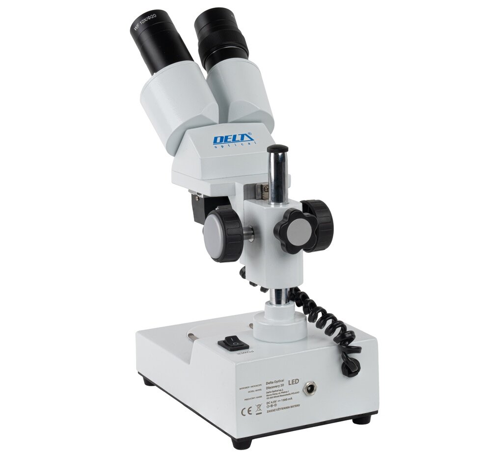 Mikroskop DELTA OPTICAL Discovery 20 obsługa