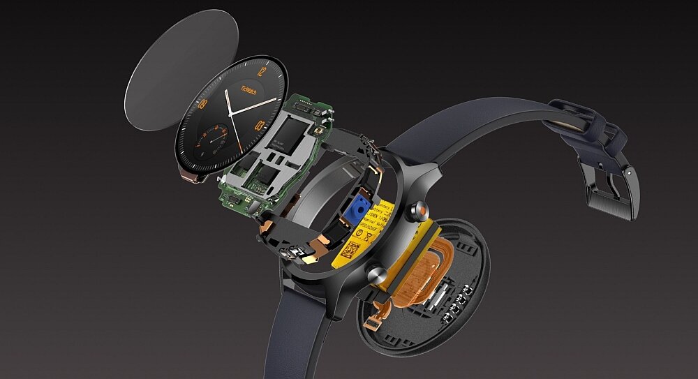 Smartwatch TICWATCH C2 Plus ekran bateria czujniki zdrowie sport pasek