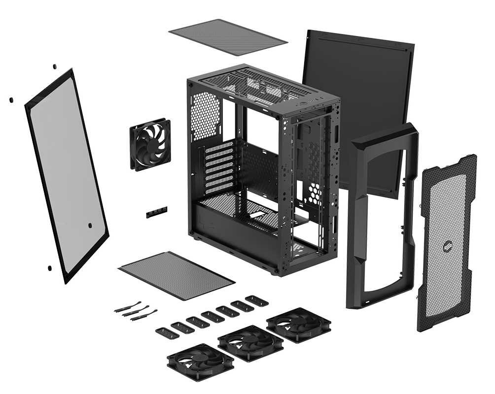 Komputer MAD DOG MD9400F-RX - design  