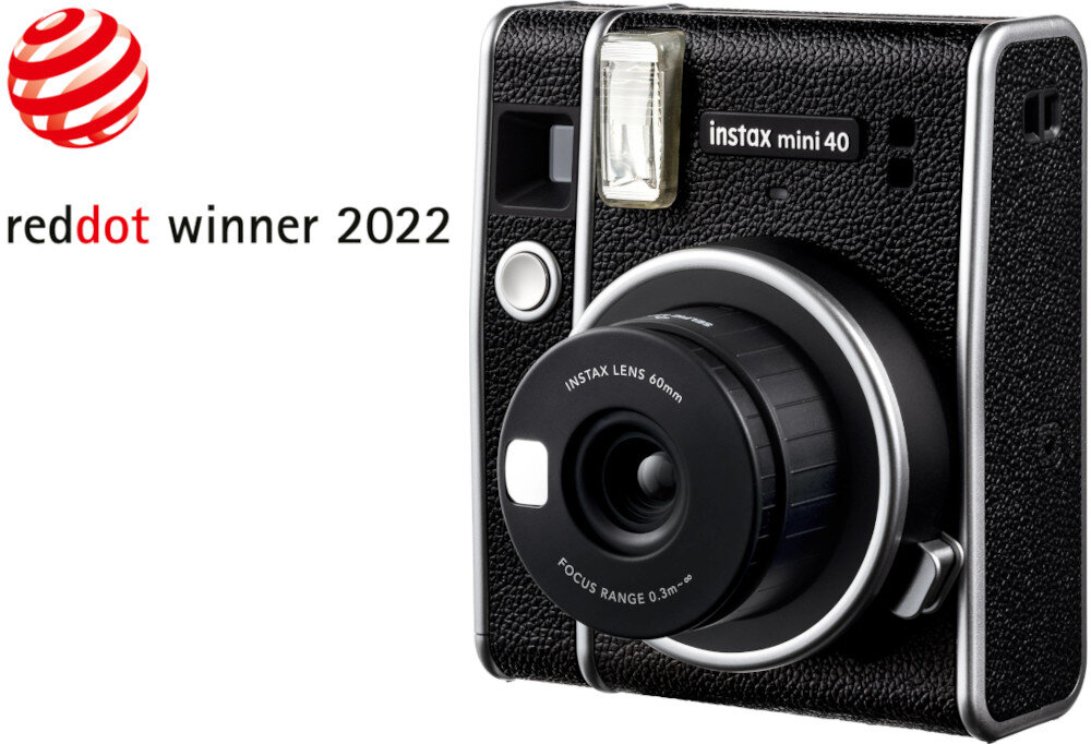 Aparat FUJIFILM Instax Mini 40 EX D nagroda reddot