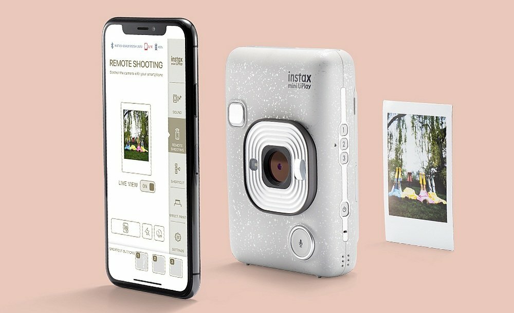 Aparat INSTAX Mini LiPlay zdjęcia matryca obiektyw