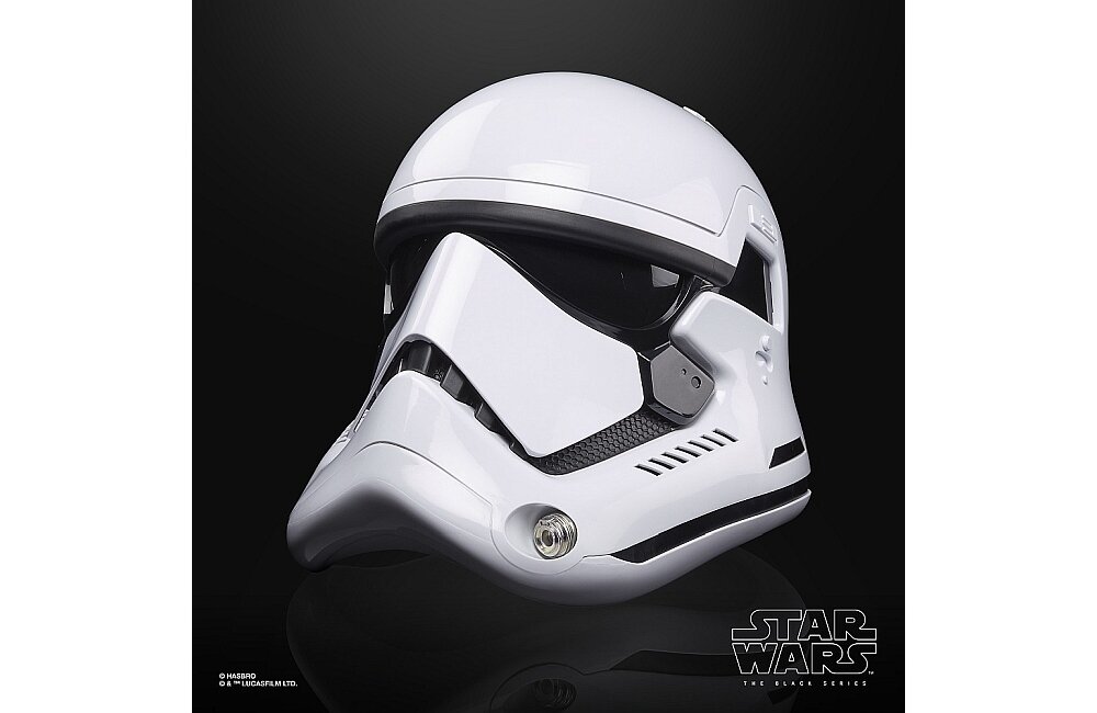 Hełm HASBRO Star Wars Stormtrooper gwiezdne wojny kolekcja black series gadżet filmy modulator zasilanie dopasowanie rozmiar