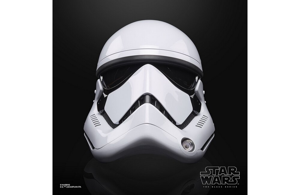 Hełm HASBRO Star Wars Stormtrooper gwiezdne wojny kolekcja black series gadżet filmy modulator zasilanie dopasowanie rozmiar
