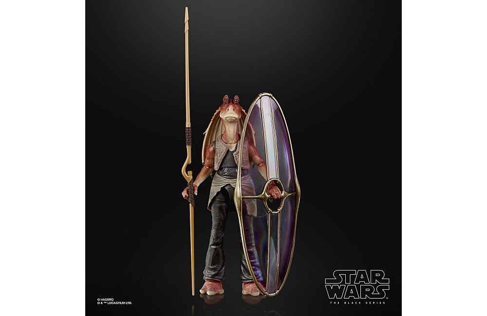 Figurka HASBRO Star Wars Deluxe jar jar zabawka kolekcja akcesoria wysokość wykonanie 