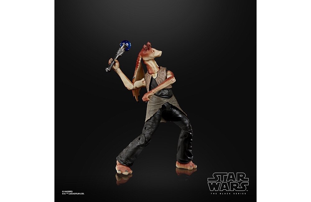 Figurka HASBRO Star Wars Deluxe jar jar zabawka kolekcja akcesoria wysokość wykonanie 