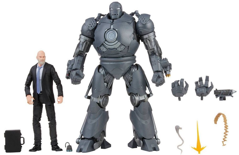 Figurka HASBRO Marvel Avengers Legends Obadiah Stane i Iron Monger 2008 Doskonałe odwzorowanie