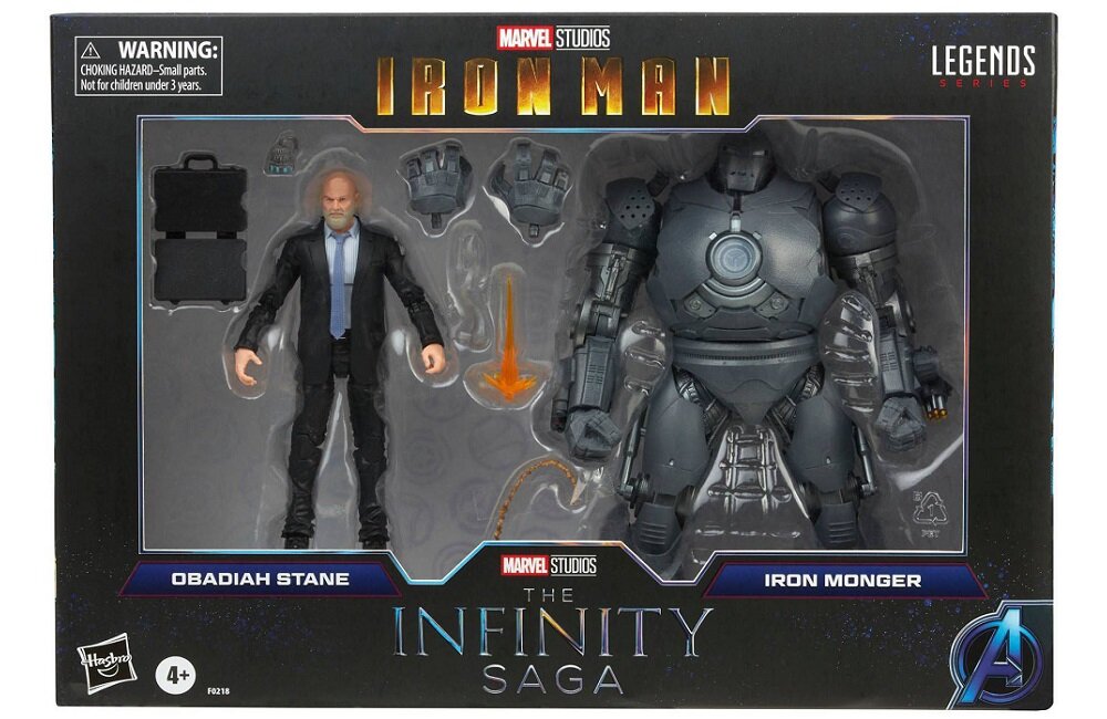 Figurka HASBRO Marvel Avengers Legends Obadiah Stane i Iron Monger 2008 Produkt idealny na prezent