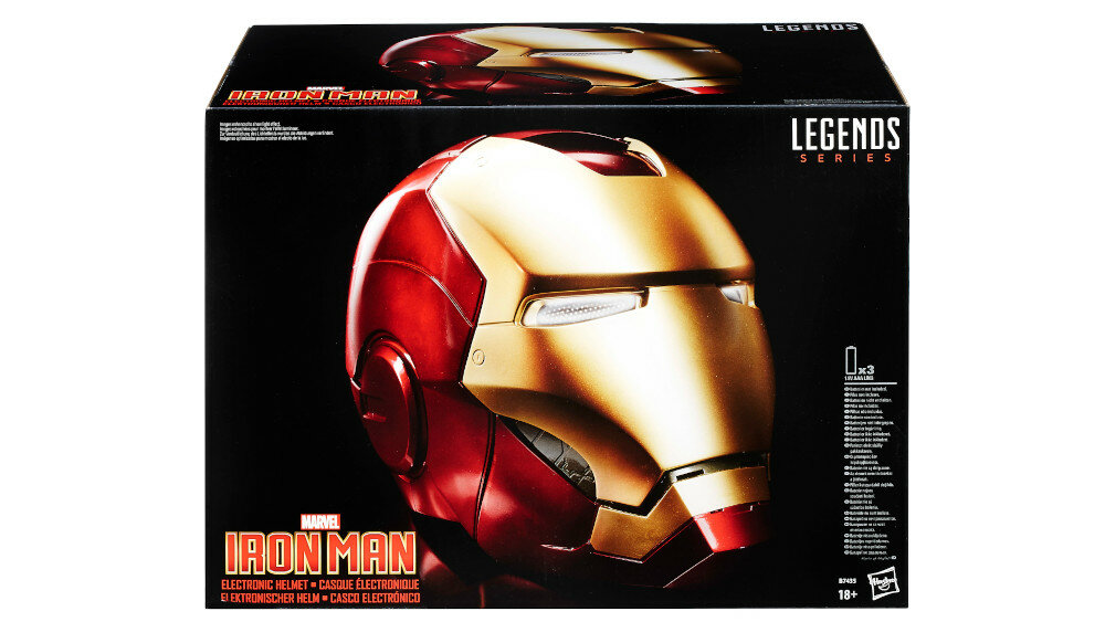 Hełm HASBRO Avengers Iron Man Electronic - regulacja