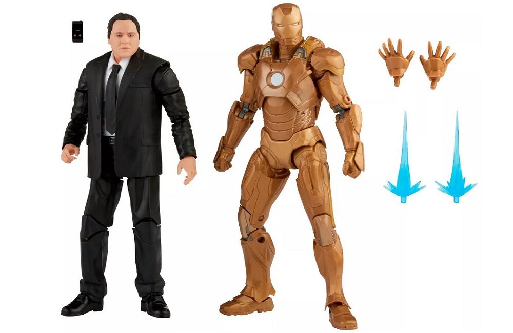 Figurki HASBRO Marvel Avengers Legends Iron Man Midas Amor Happy Hogan 2013 dobra jakość wykonania