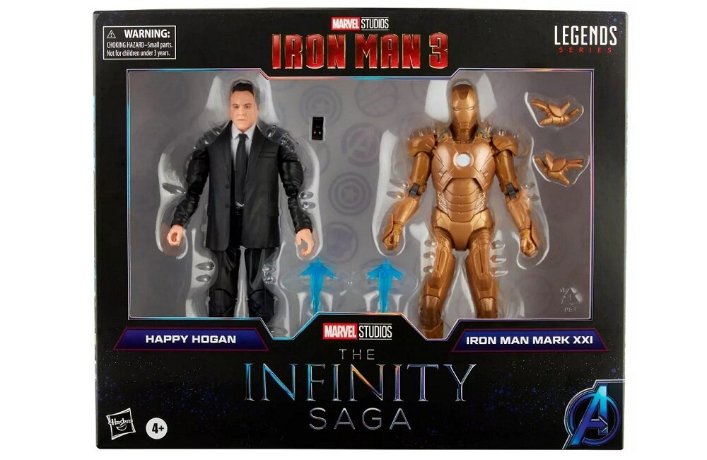 Figurki HASBRO Marvel Avengers Legends Iron Man Midas Amor Happy Hogan 2013 Produkt idealny na prezent