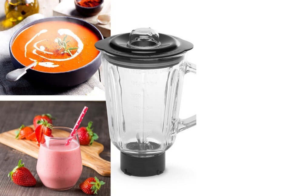 Robot planetarny kuchenny CONCEPT RM7010 1200W z blenderem kielichowym