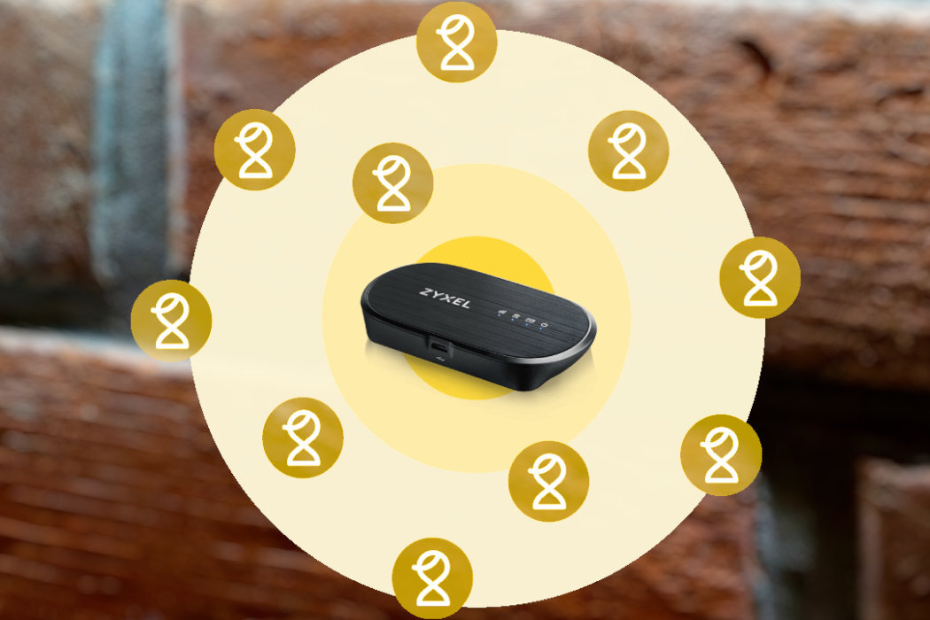 Router ZYXEL WAH7601-EUZNV1F podróże dostępność wytrzymałość prędkość szybkość