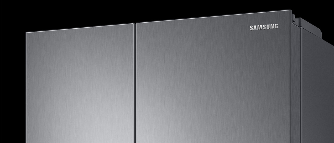 zbliżenie na górną część lodówki zbliżenie na górną część lodówki