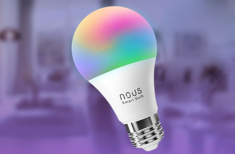Inteligentna żarówka LED NOUS P3 9W E27 Wi-Fi opis