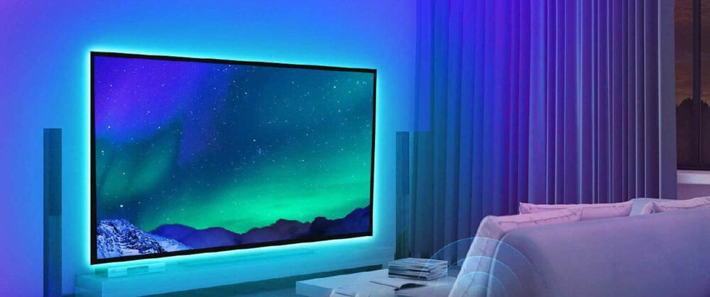 Taśma LED NOUS F1 5 m Wi-Fi długość 5 metrów z tworzyw sztucznych moc 24 W strumień świetlny 1700 lm do użytku wewnętrznego do oświetlenia bezpośredniego podkreśli wybrany akcent