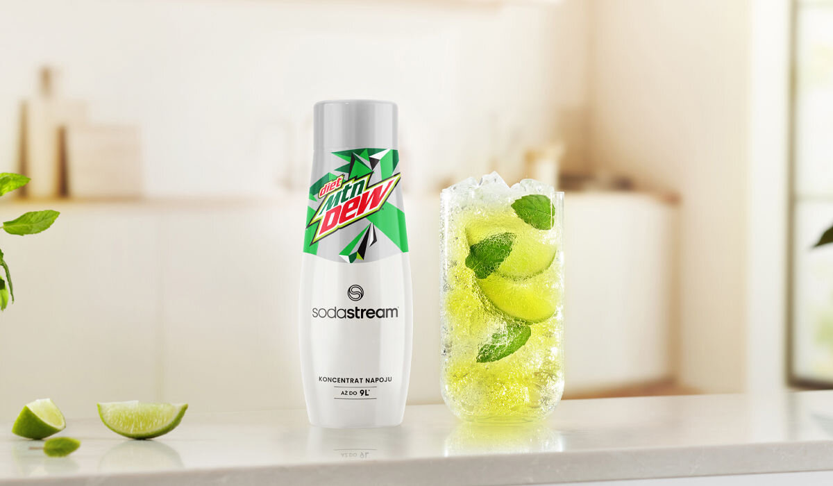 Syrop SODASTREAM MOUNTAIN DEW Zero 440 ml bez cukru