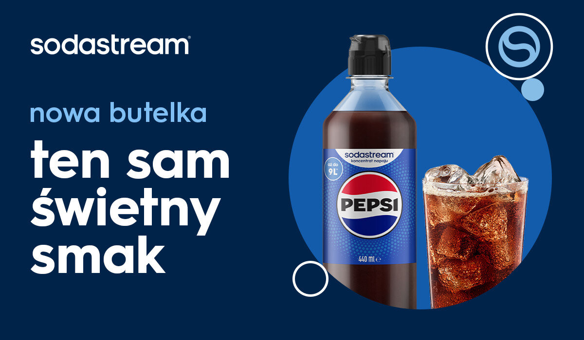 Syrop SODASTREAM Pepsi 440 ml wyglad