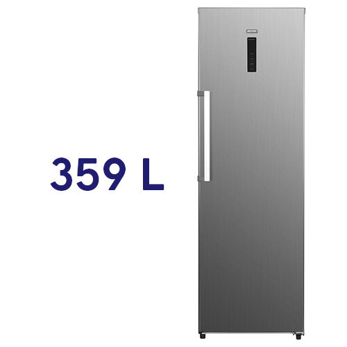Chłodziarka Total No Frost MPM-387-CJF-22 z oznaczeniem pojemności 359 l.