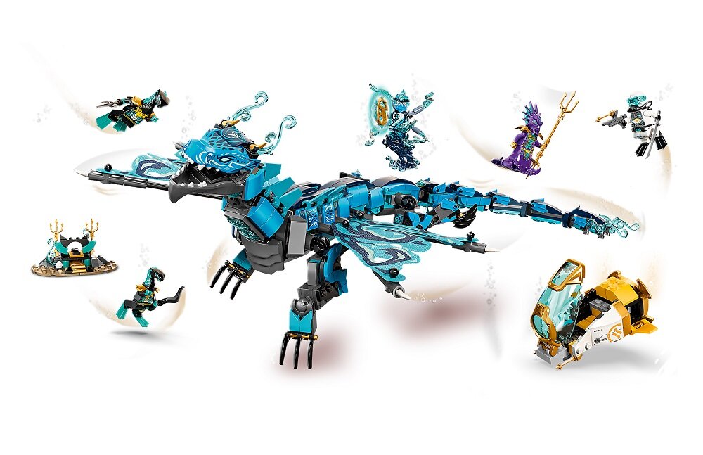 LEGO Ninjago Smok Wodny 71754 Pomoc w rozwoju życiowych umiejętności