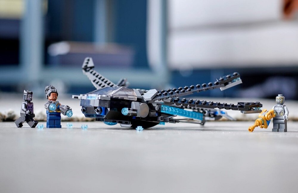 LEGO Marvel Helikopter Czarnej Pantery 76186 Wiele godzin kreatywnej zabawy Idealny prezent dla fanów Marvela