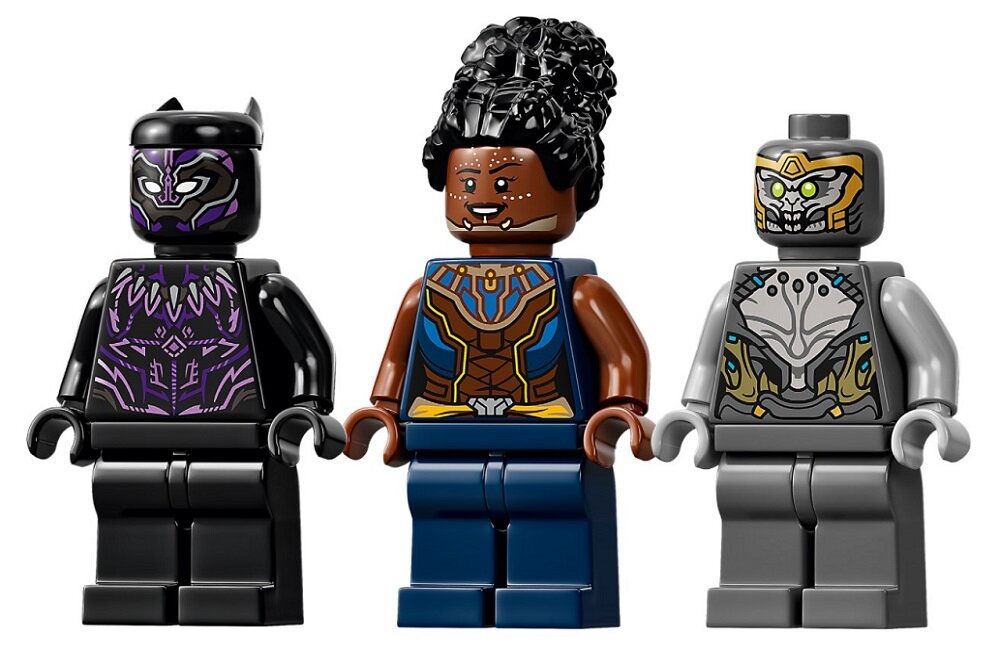 LEGO Marvel Helikopter Czarnej Pantery 76186 Bojowy statek powietrzny do superbohaterskich walk