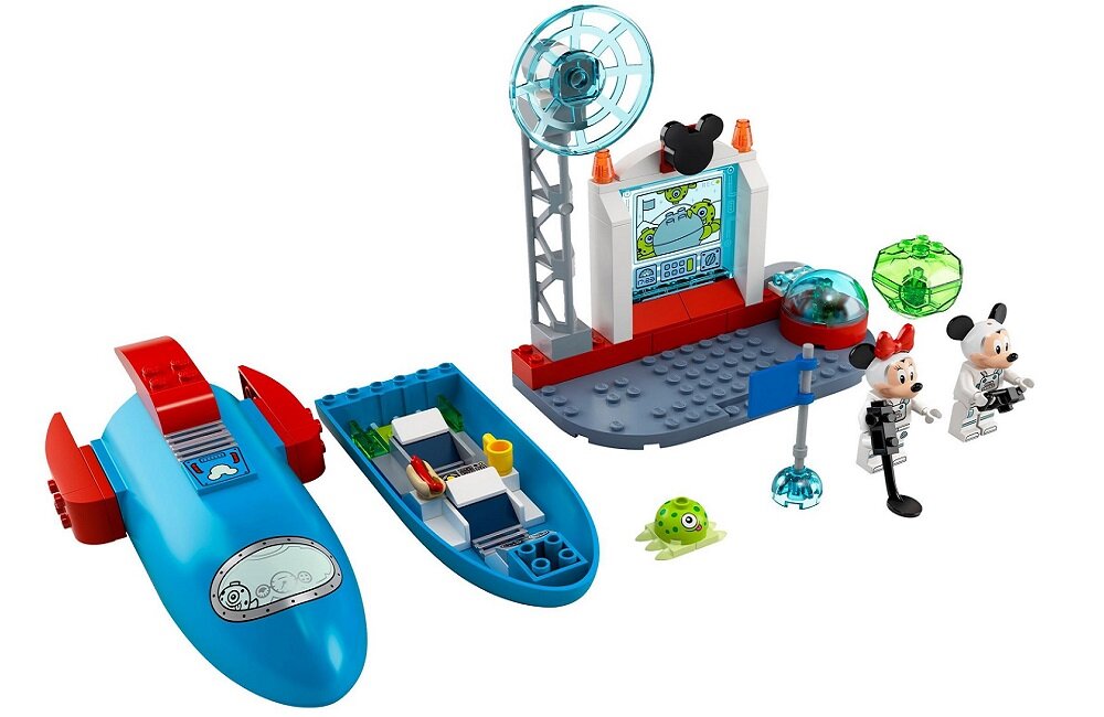 LEGO Disney Mickey and Friends Kosmiczna rakieta Myszki Miki i Minnie 10774 Akcesoria dla urozmaicenia zabawy