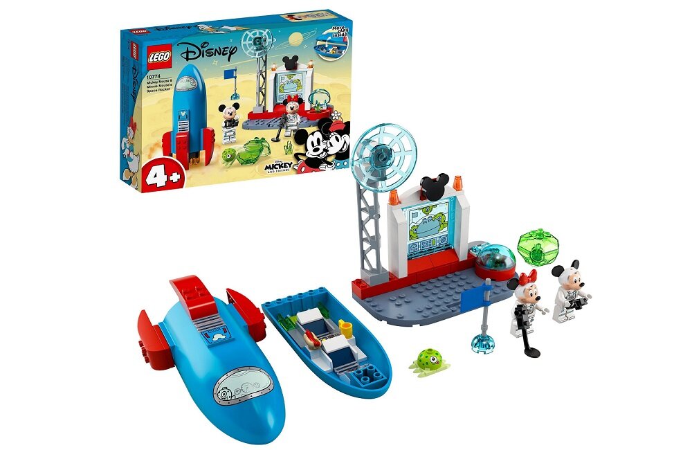 LEGO Disney Mickey and Friends Kosmiczna rakieta Myszki Miki i Minnie 10774 Wysoka jakość i bezpieczeństwo