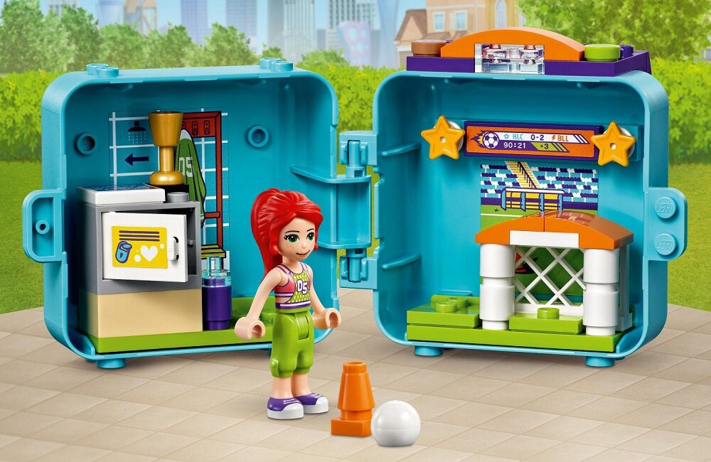 LEGO Friends Piłkarska kostka Mii 41669 Koniec z nudą w podróży