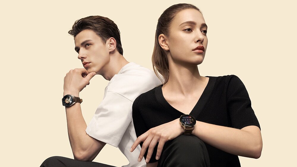 Smartwatch HUAWEI Watch 3 ekran sport monitoring krew tętno sen stres oddychanie pasek obudowa koperta smartfon dzwonienie