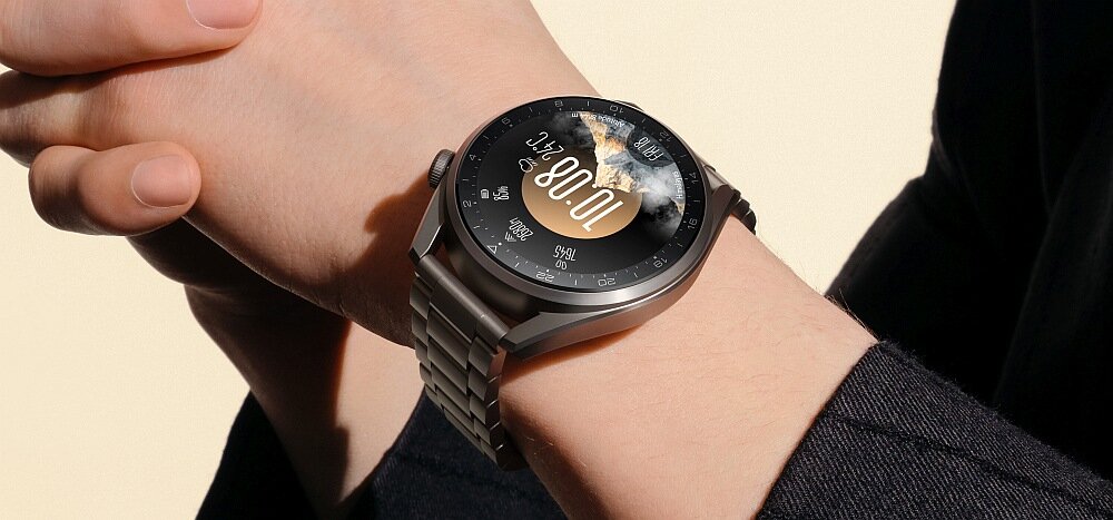 Smartwatch HUAWEI Watch 3 ekran sport monitoring krew tętno sen stres oddychanie pasek obudowa koperta smartfon dzwonienie