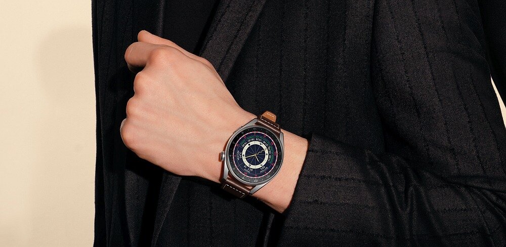 Smartwatch HUAWEI Watch 3 ekran sport monitoring krew tętno sen stres oddychanie pasek obudowa koperta smartfon dzwonienie