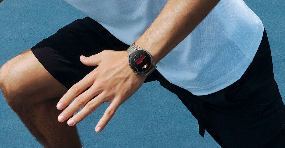 Smartwatch HUAWEI Watch 3 ekran sport monitoring krew tętno sen stres oddychanie pasek obudowa koperta smartfon dzwonienie