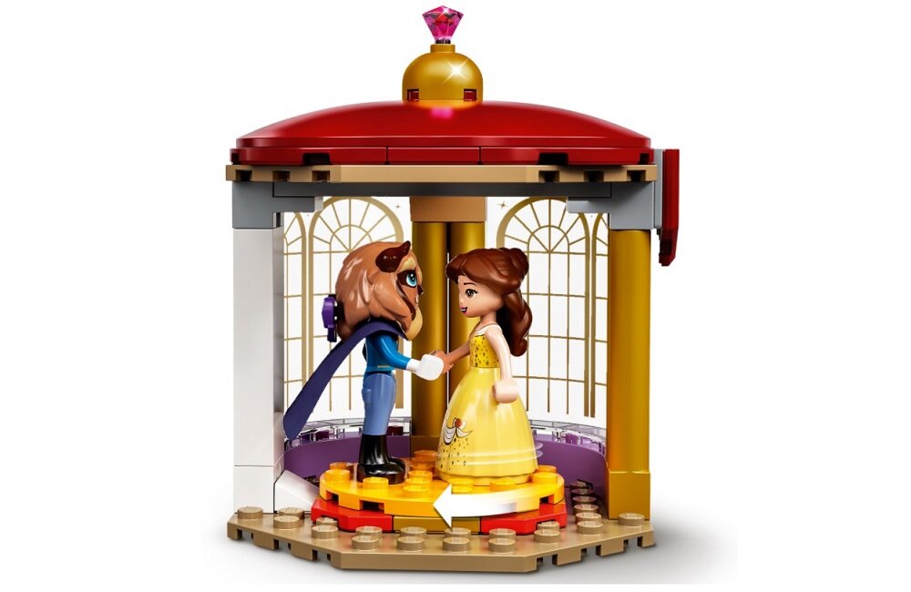 LEGO Disney Princess Zamek Belli i Bestii 43196 Obrotowy parkiet taneczny