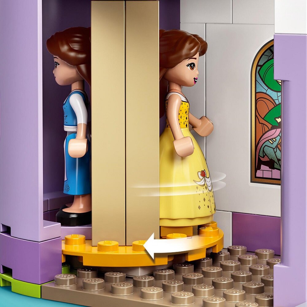 LEGO Disney Princess Zamek Belli i Bestii 43196 Zabawa napędzana wyobraźnią