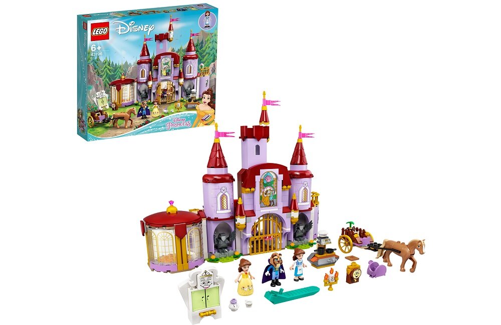 LEGO Disney Princess Zamek Belli i Bestii 43196 Od lat dla Was