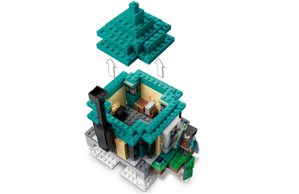 LEGO Minecraft Podniebna wieża 21173 Pomoc w rozwoju życiowych umiejętności