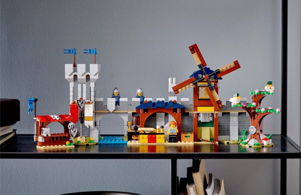 LEGO Creator 3w1 Średniowieczny zamek 31120 Pomoc w rozwoju życiowych umiejętności