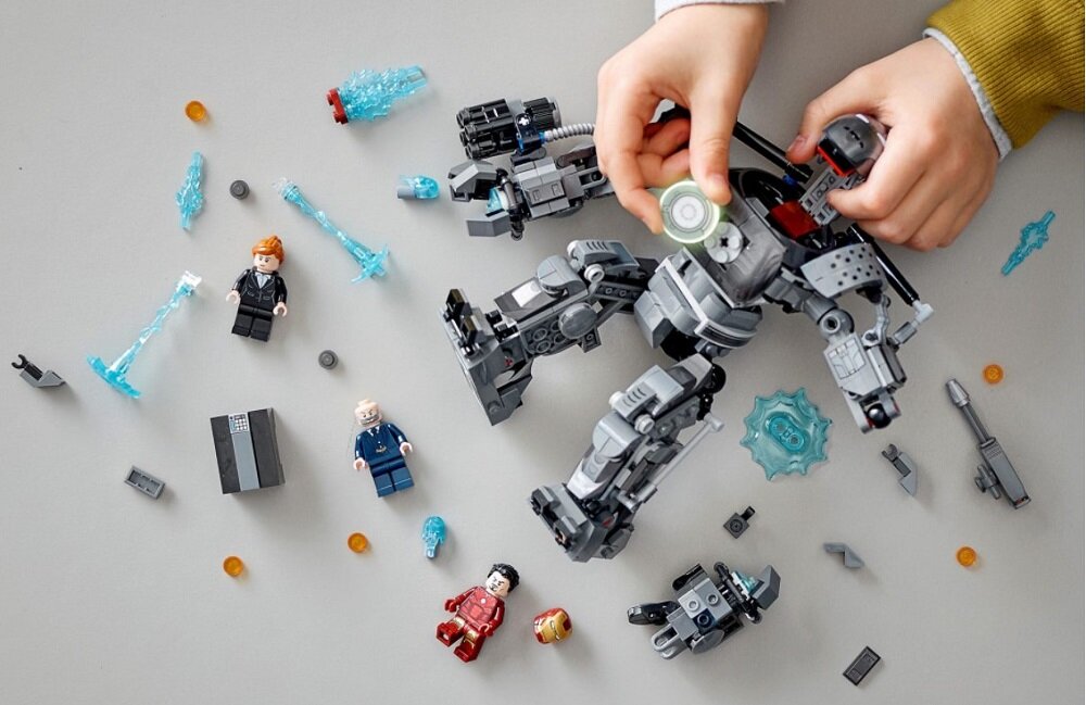 LEGO Marvel Iron Man zadyma z Iron Mongerem 76190 Wysoka jakość i bezpieczeństwo