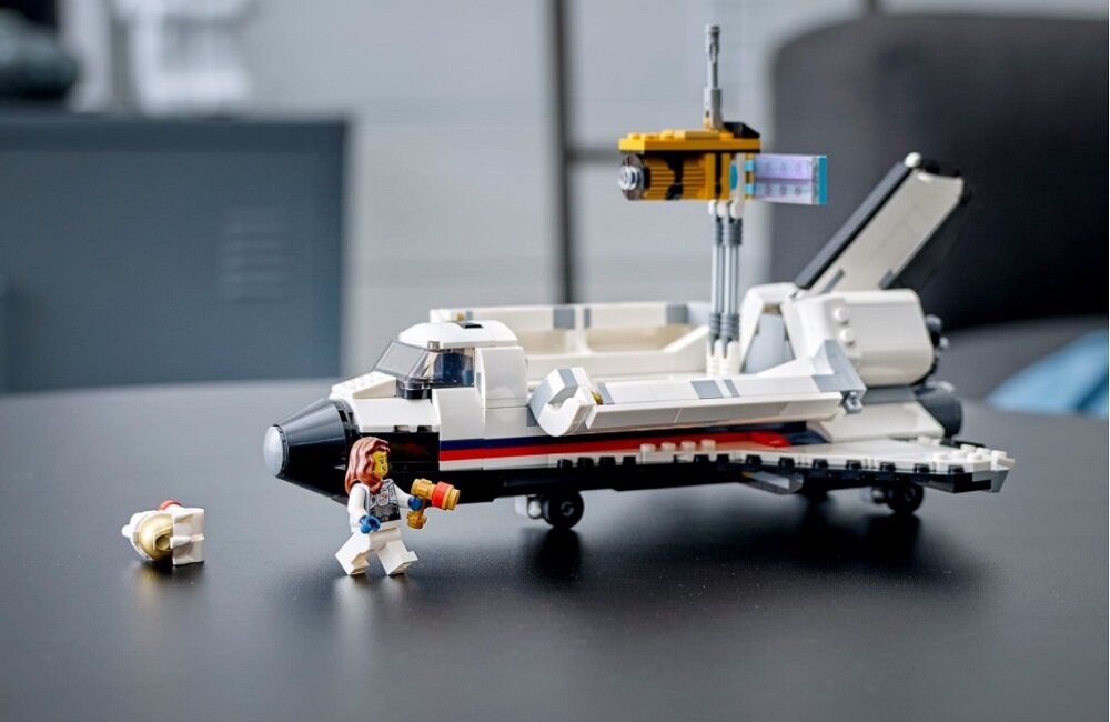 LEGO Creator 3 w 1 Przygoda w promie kosmicznym 31117 dla młodych budowniczych 486 elementów