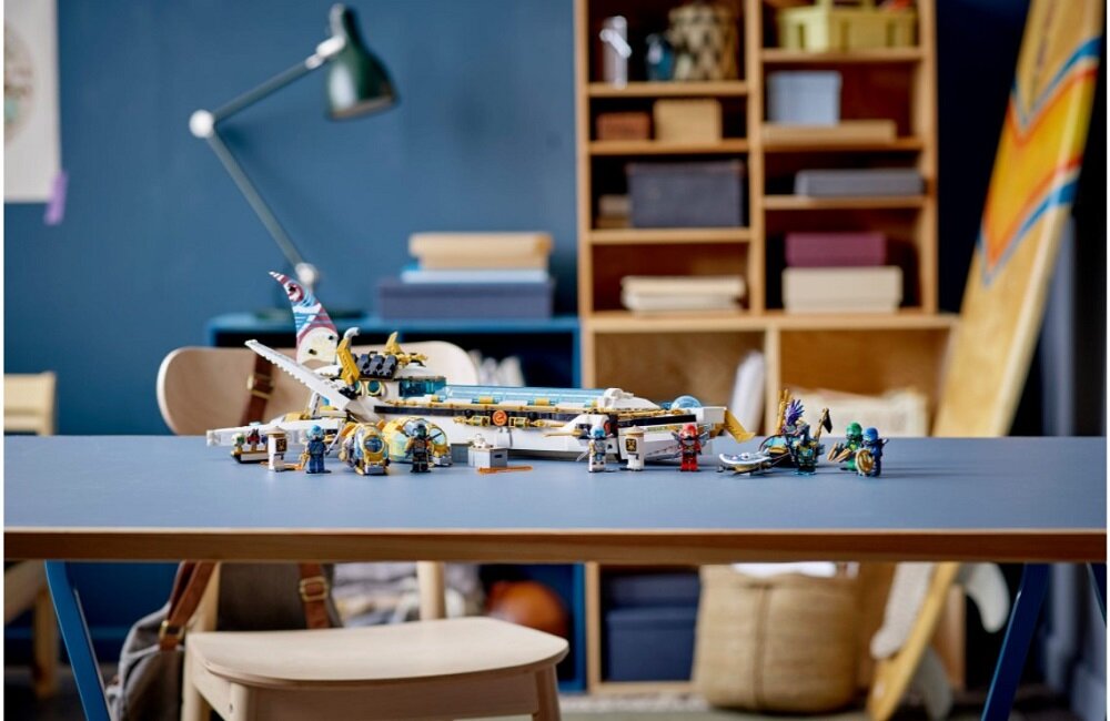 LEGO Ninjago Pływająca Perła 71756 Wymiary