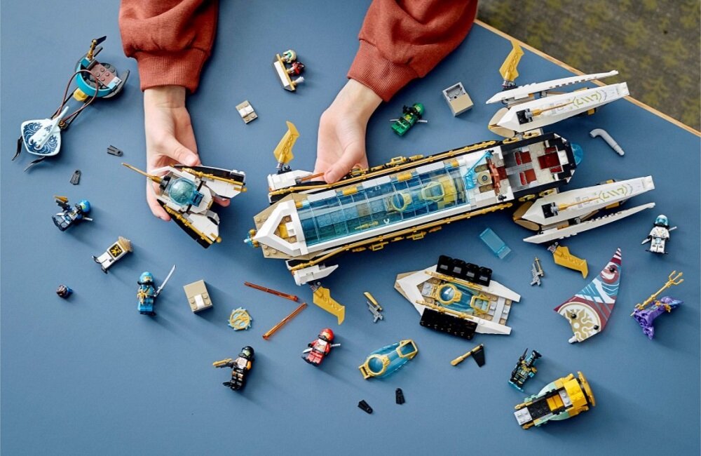LEGO Ninjago Pływająca Perła 71756 Ekscytujący zestaw