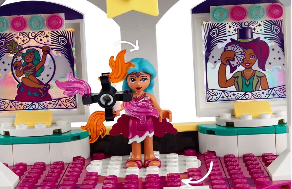 LEGO Friends Magiczne wesołe miasteczko z kolejką górską 41685 Na każdą okazję