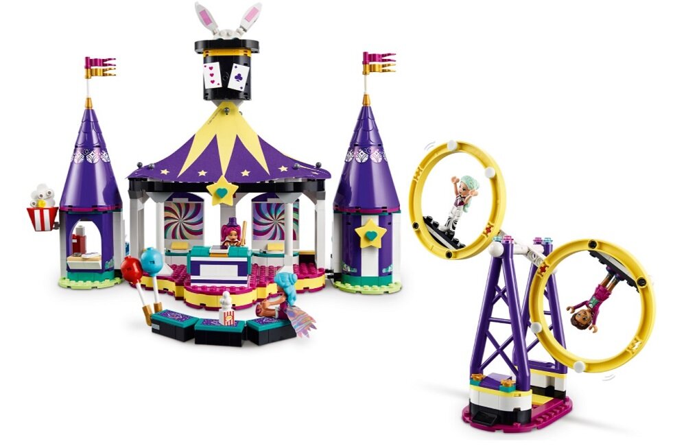 LEGO Friends Magiczne wesołe miasteczko z kolejką górską 41685 Wysoka jakość i bezpieczeństwo