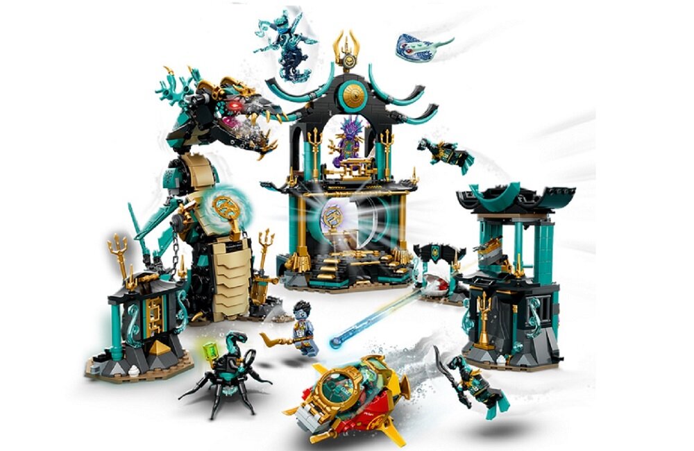 LEGO Ninjago Świątynia Bezkresnego Morza 71755 Obszerny zestaw wymiary