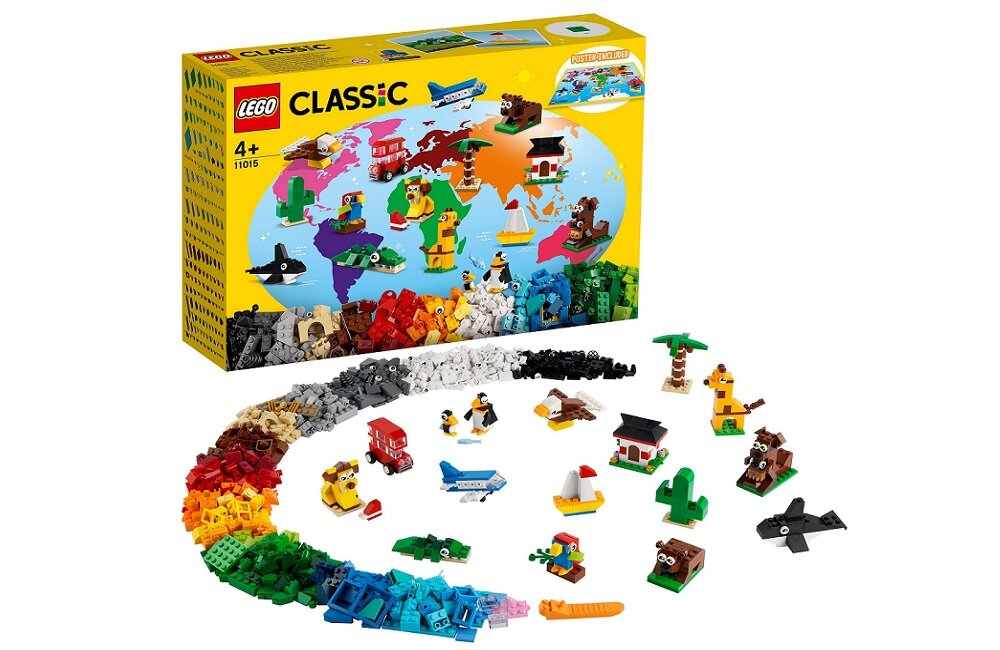 LEGO Classic Dookoła świata 11015 Gwarancja jakości